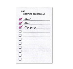 camping essentials list