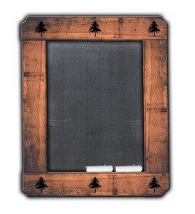 chalkboard for glamping