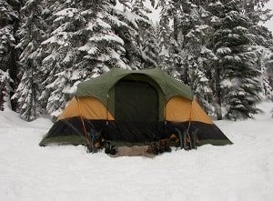 camping in cold weather