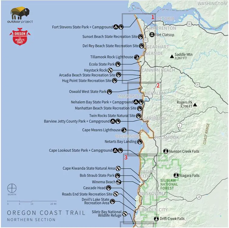 Can You Camp On Oregon Beaches Includes Maps And Addresses