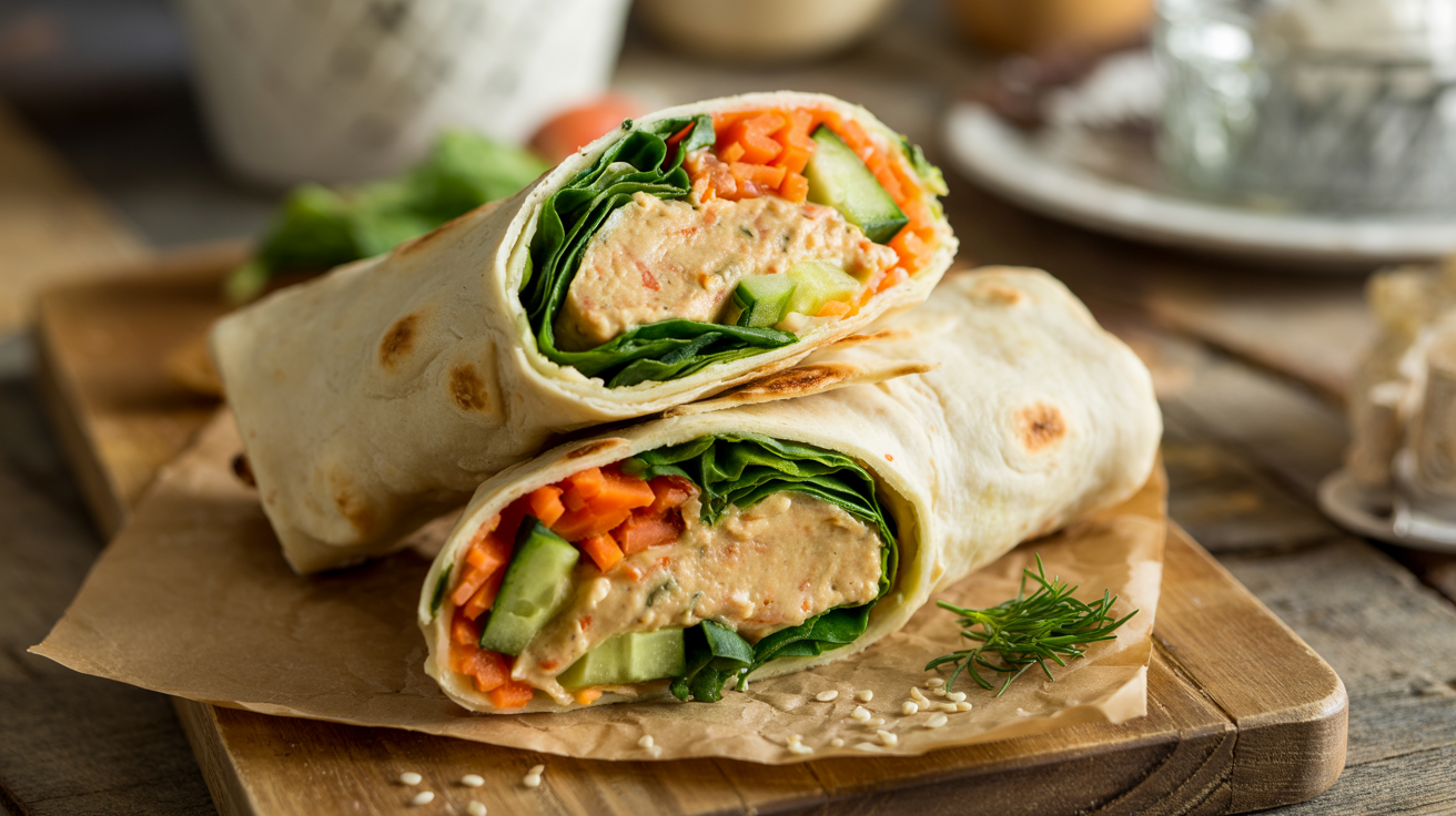 Hummus_and_Vegetable_Wrap