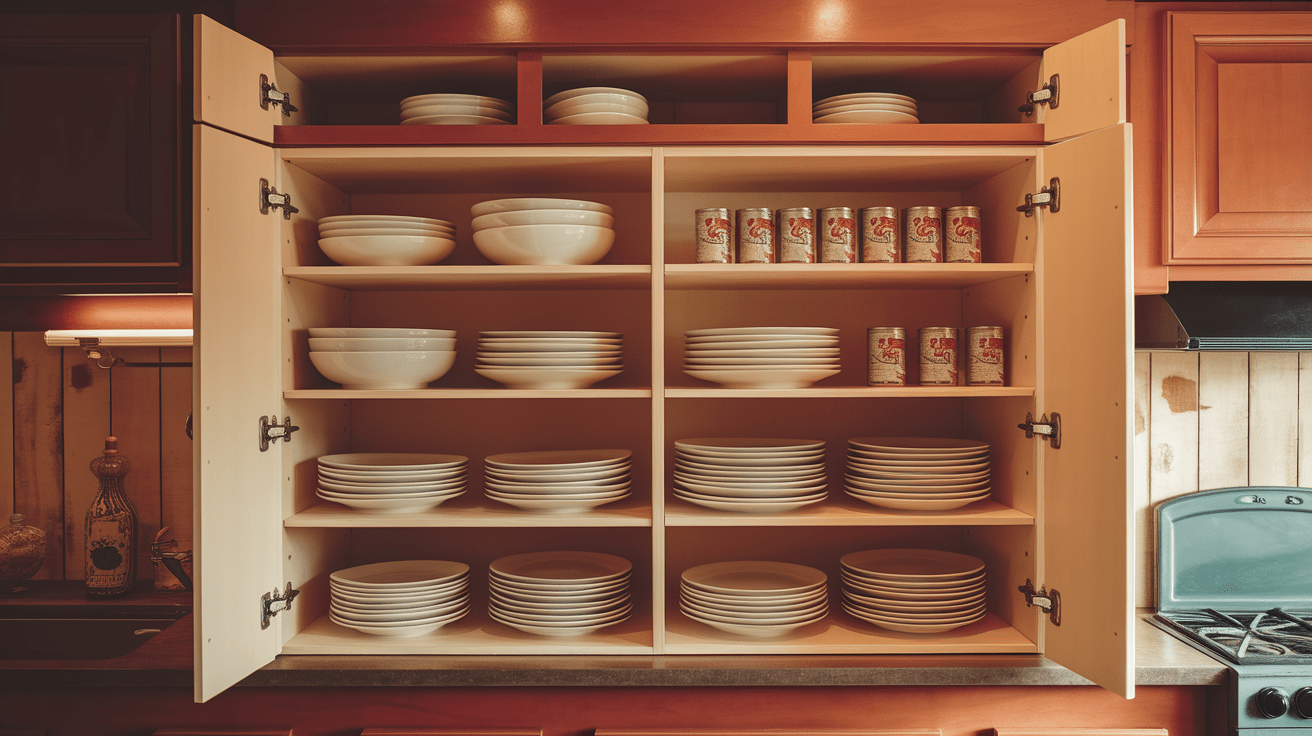 Multi-Level_Shelf_Risers_in_Cabinets