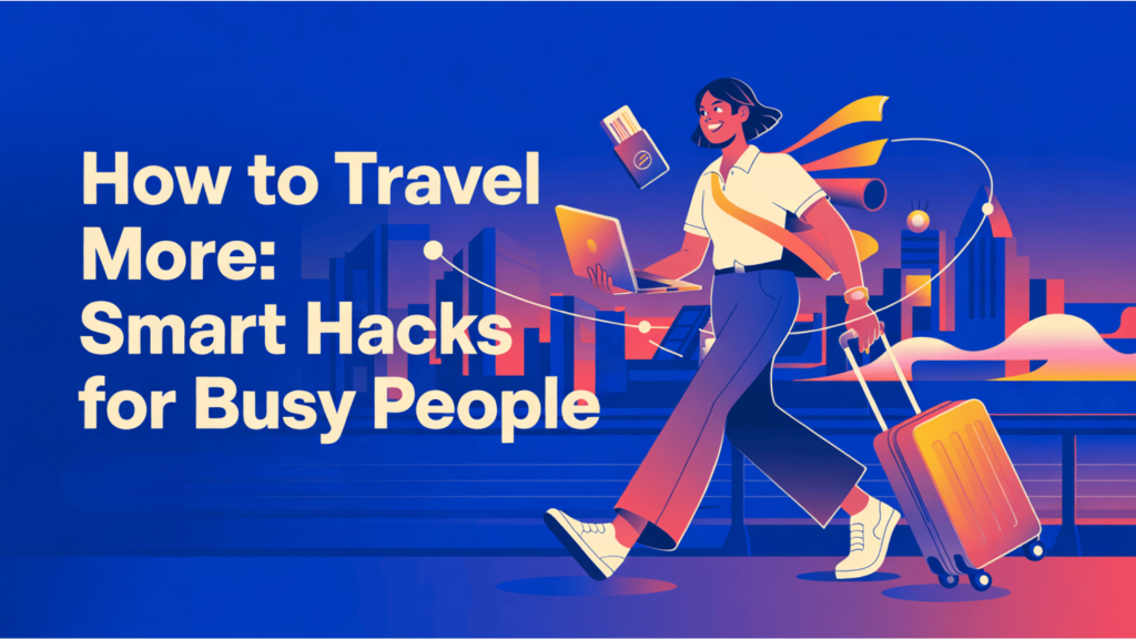 how to travel more