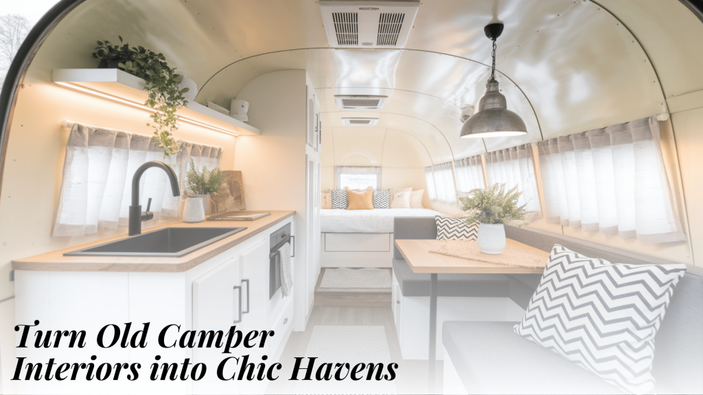 interior old camper remodel