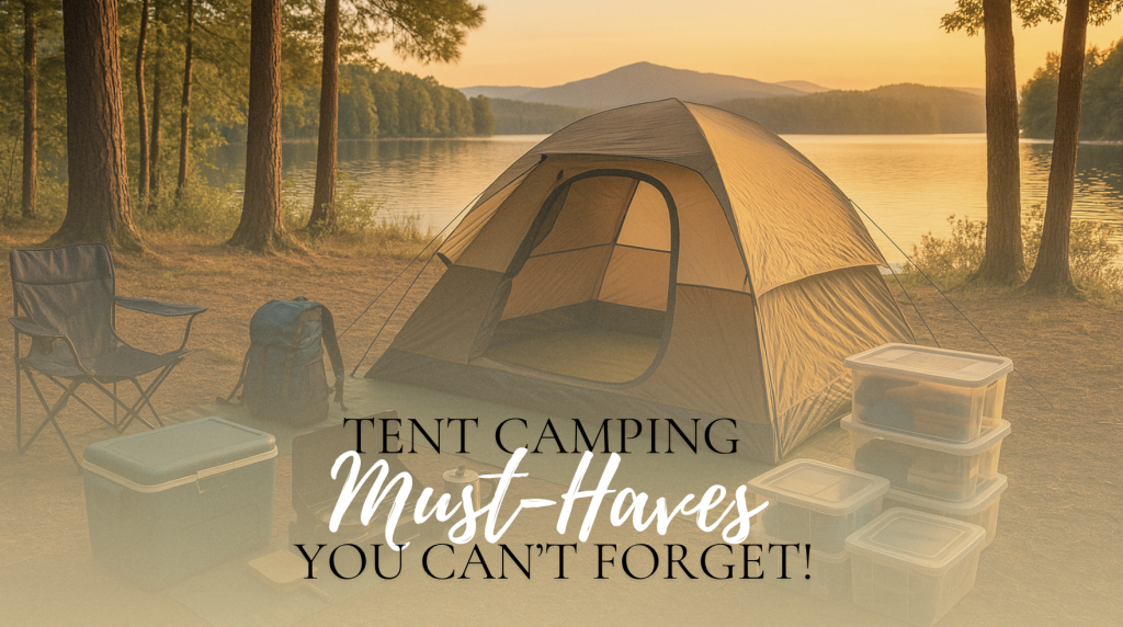 tent camping packing list