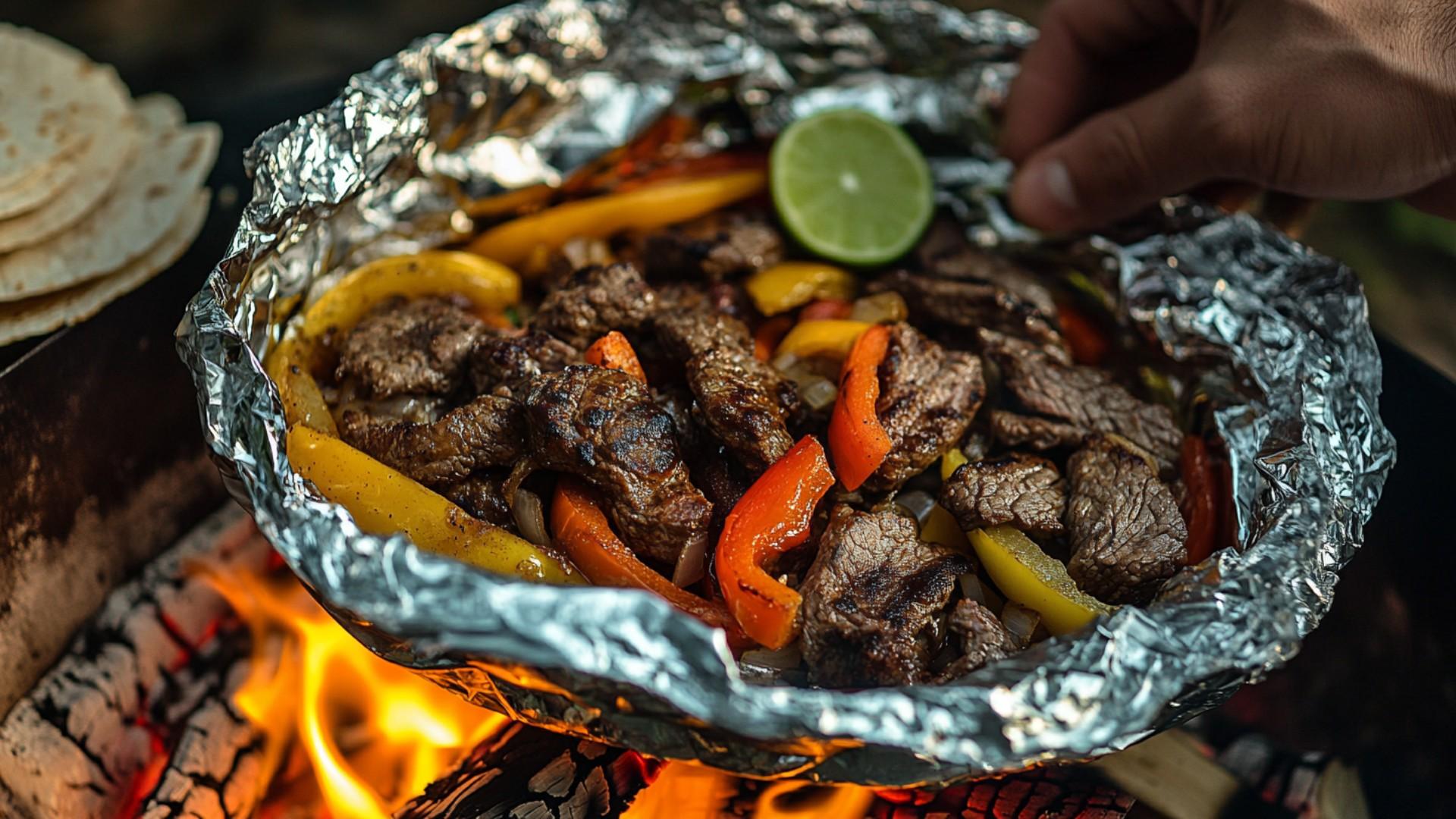 Campfire_Steak_Fajita_Foil_Packs