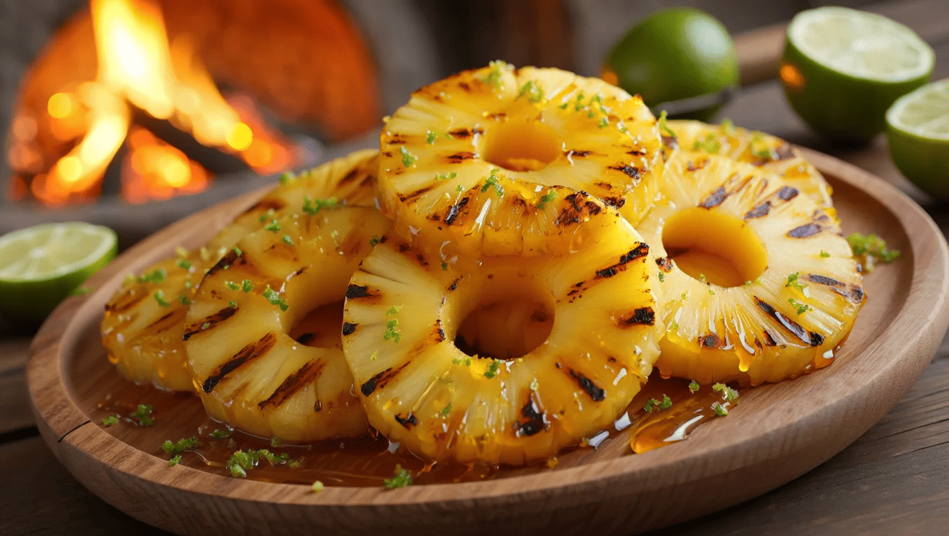 Grilled_Pineapple_with_Honey_and_Lime