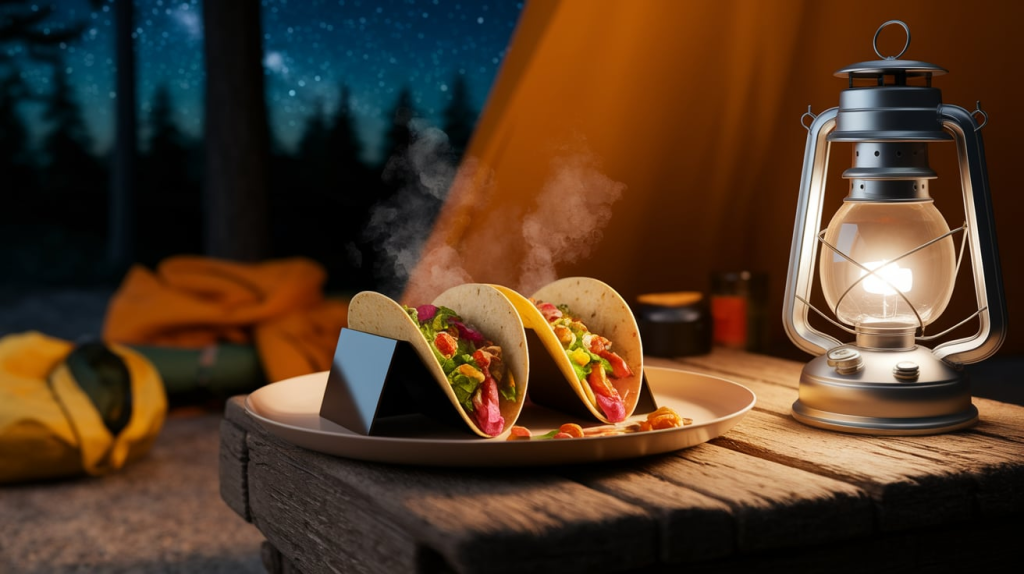 camping tacos