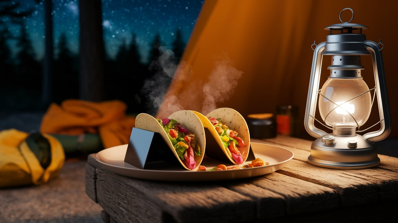 Simple and Tasty Tenting Tacos for Outside Cooking!