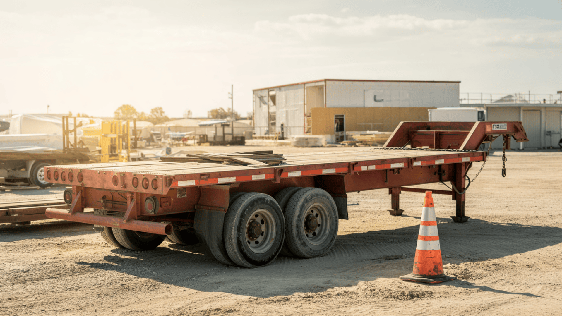 Flatbed Trailers Open-Deck Flexibility